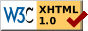 Valid XHTML Strict